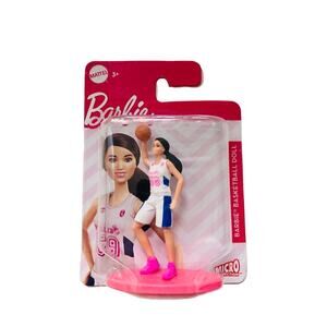 New Barbie Mini Figure Girl Basketball
